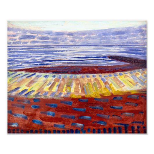 日没後の海 | ピートモンドリアン | フォトプリント            (正面)