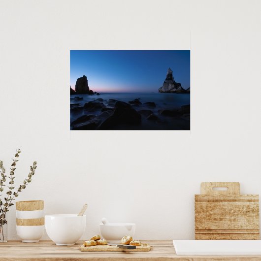 日没後の船酔い ポスター (キッチン)