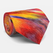 日没抽象芸術の色3 ネクタイ (ロール)