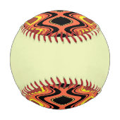 日没抽象芸術 野球ボール (裏面)