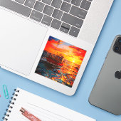日没時に出荷 シール (ノートパソコンとiPhone)
