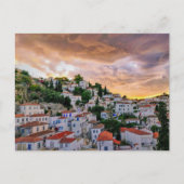 日没時に ポストカード (正面)