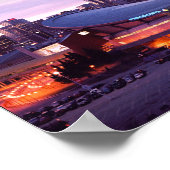 日没時のカルガリー ポスター (角)