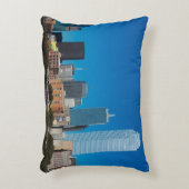 日没時のダラステキサス州スカイライン アクセントクッション (正面(垂直))