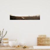 日没時のフィレンツェItaly ポスター (キッチン)