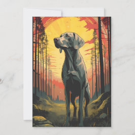 日没時のラブラドール シーズンカード