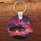 日没時の水キーチェーン キーホルダー (正面)