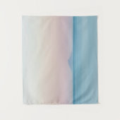 日没時の水平線の島のシルエット タペストリー (正面)