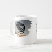 日没時の牛のヘビの薬の名前 コーヒーマグカップ (正面左)