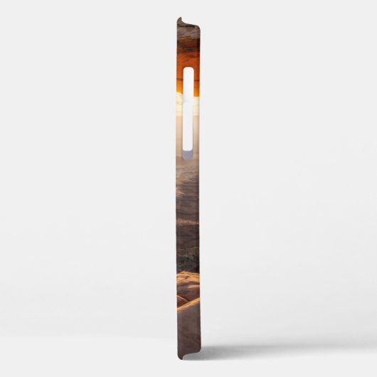 日没時の茶色の岩山 Case-Mate iPhoneケース (裏面 / 左)