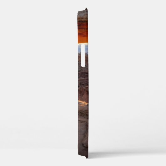 日没時の茶色の岩山 Case-Mate iPhoneケース (裏面 / 右)