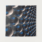 日没時ロボット タペストリー (正面(横))