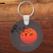 日没時間キーチェーン キーホルダー (正面)