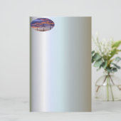 日没時風車タービン 便箋 (スタンド正面)