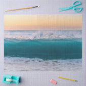 日没海波の切り離し 薄葉紙 (クラフト)