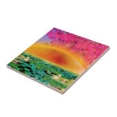 日没祈時のマンティス タイル (側面)