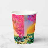 日没祈時のマンティス 紙コップ (右)