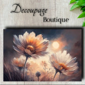 日没花びらの切り離し 薄葉紙