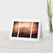 日没記念日カード カード (正面)