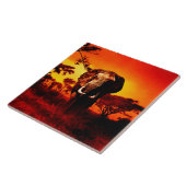 日没象 タイル (側面)