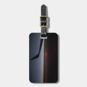 日没飛行 ラゲッジタグ (正面縦)