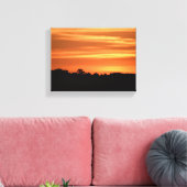 日没鮮やか背景 キャンバスプリント (インサイチュ (リビング))
