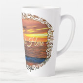 日没1577 カフェラテマグ (右)