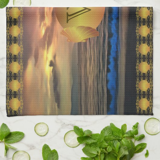 日没1577 キッチンタオル (折り畳み)