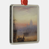 日没1876年のロンドンのプール メタルオーナメント (右)