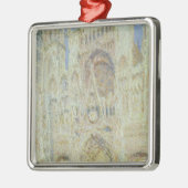 日没1894年のクロード・モネ|ルーアンのカテドラル メタルオーナメント (左)