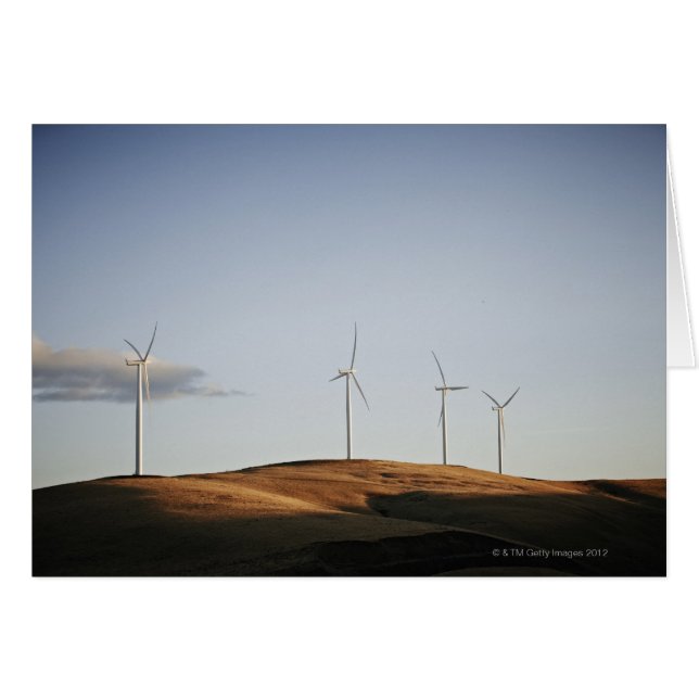 日没2の丘の風車 (正面横)