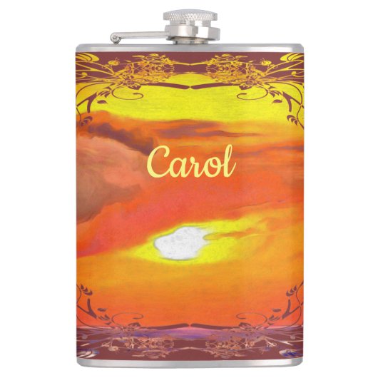 日没2443 フラスク (正面)