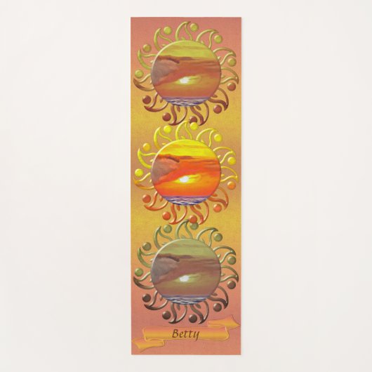 日没2443 ヨガマット (正面)