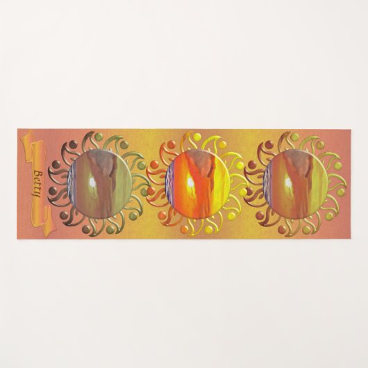 日没2443 ヨガマット (正面(横))