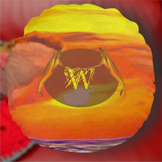 日没2443 ラウンドクッション