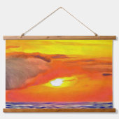 日没2443 吊り下げ型タペストリー (正面)