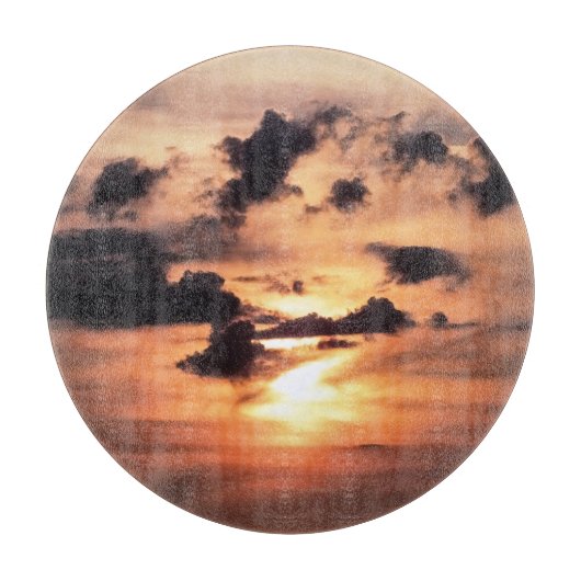 日没 カッティングボード (正面)