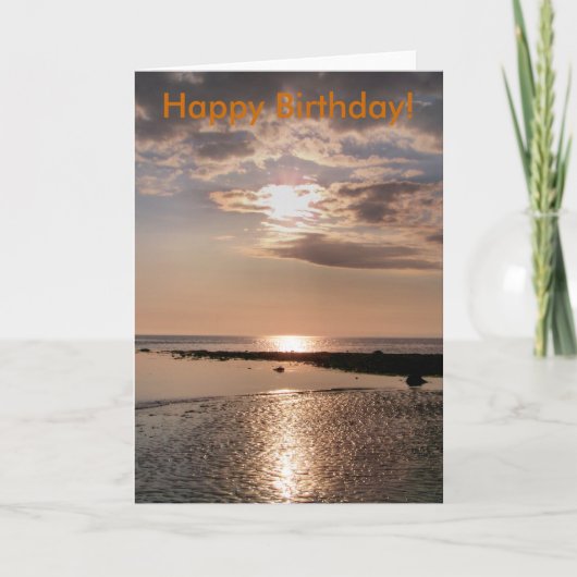 日没 カード (正面)