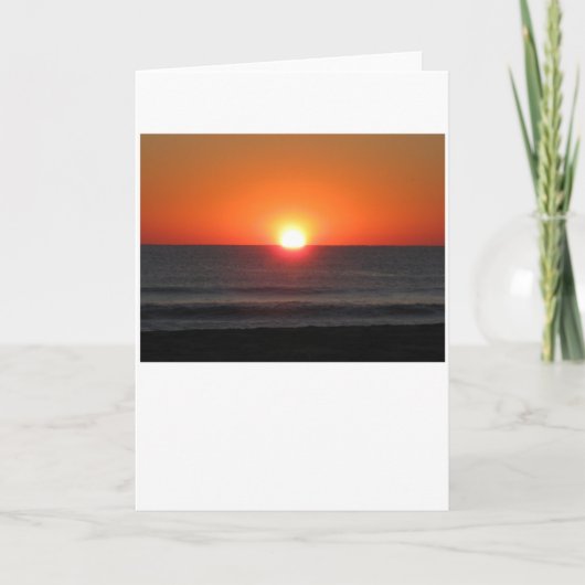 日没、カード カード (正面)