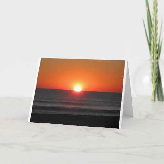 日没、カード カード (正面)