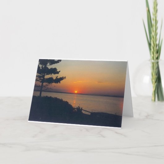 日没、カード カード (正面)