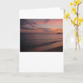 日没、カード カード (黄色い花)