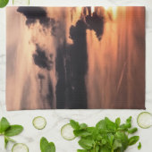 日没 キッチンタオル (折り畳み)