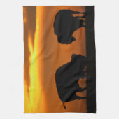 日没 キッチンタオル (縦)