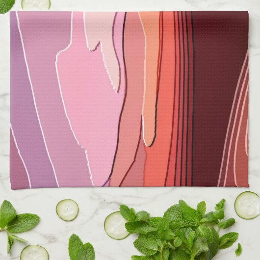 日没 キッチンタオル (折り畳み)