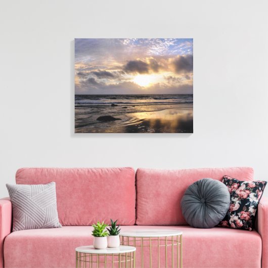 日没 キャンバスプリント (インサイチュ (リビング))