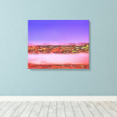 日没 キャンバスプリント (インサイチュ (ウッドフロア))