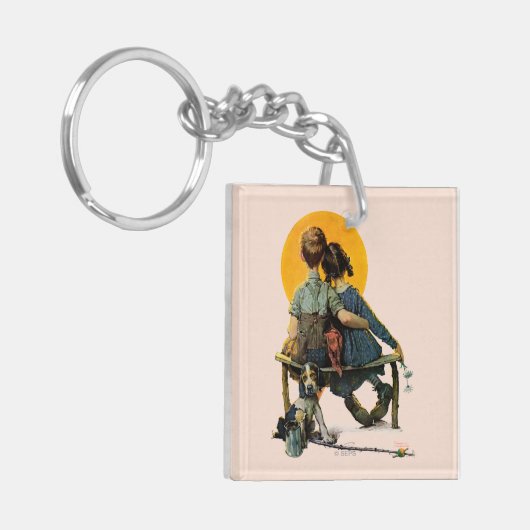 日没 キーホルダー (正面左)