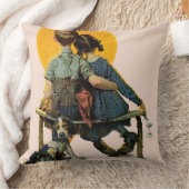 日没 クッション (ブランケット)