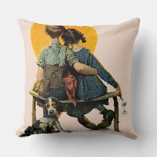 日没 クッション (正面)